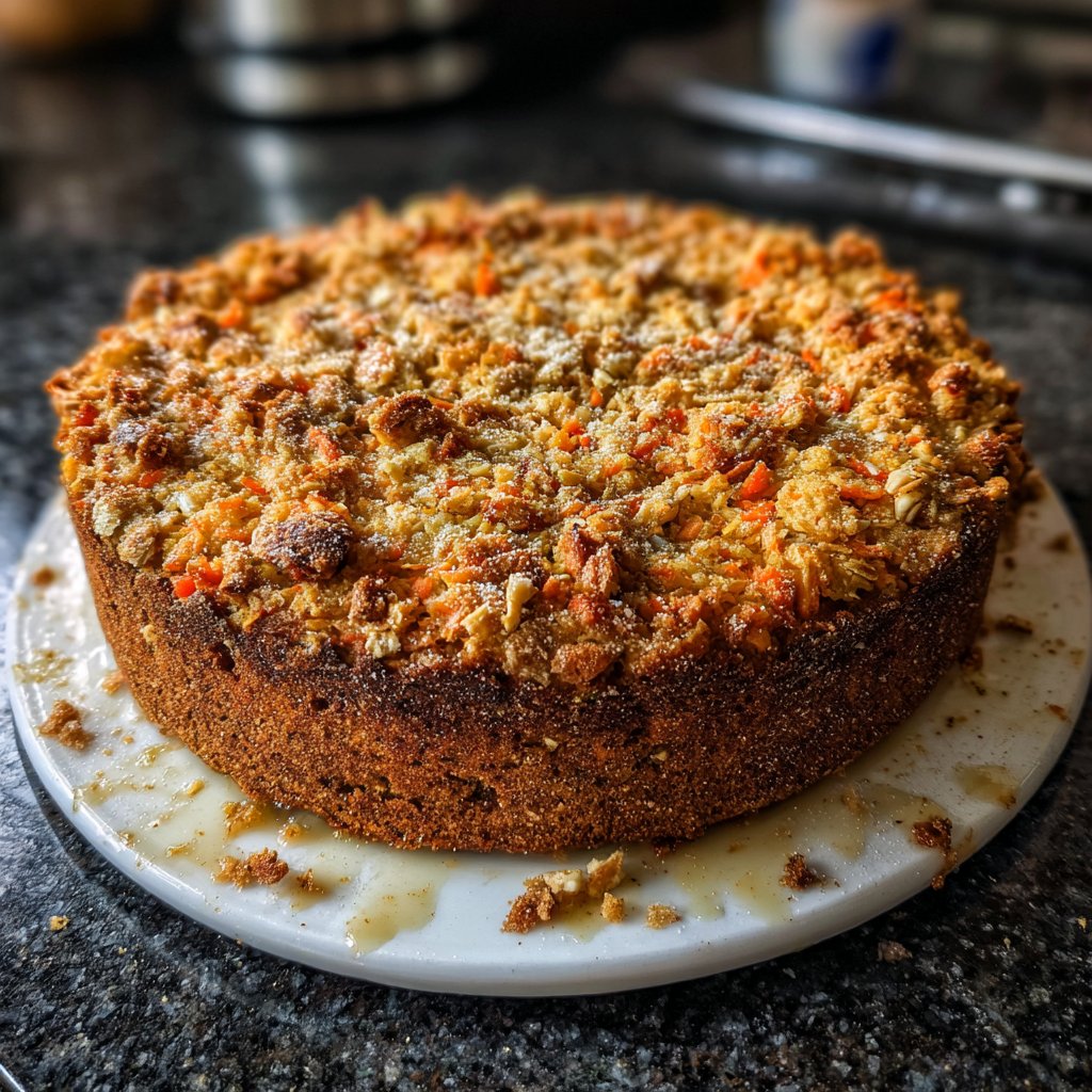 Karottenkuchen Mit Haferflocken