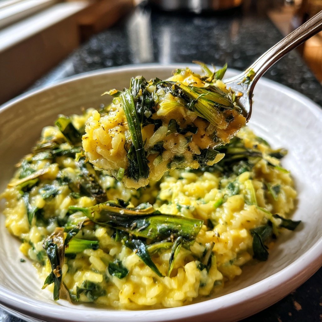 Bärlauch Risotto