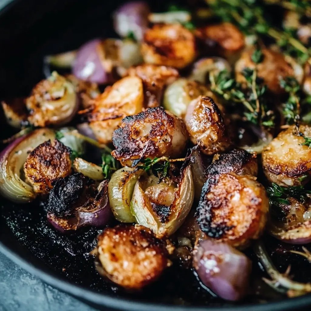 Rosenkohl aus dem Ofen