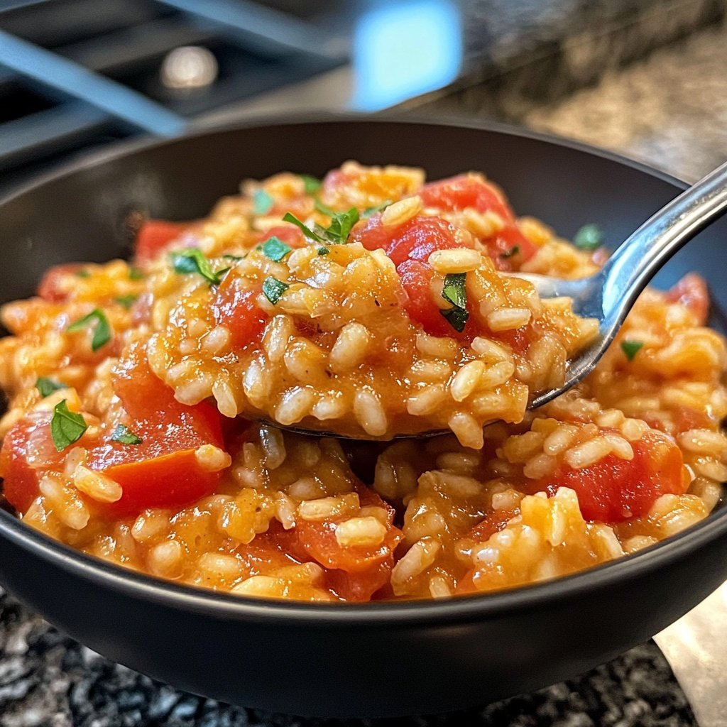 Risotto mit Tomaten
